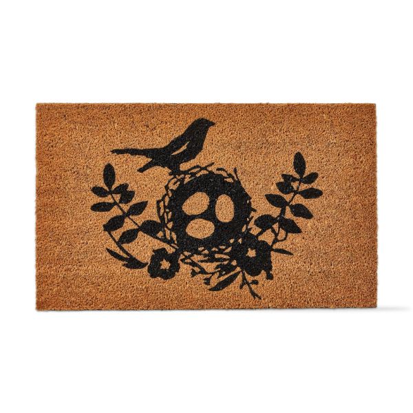 Picture of bird with nest coir mat - natural