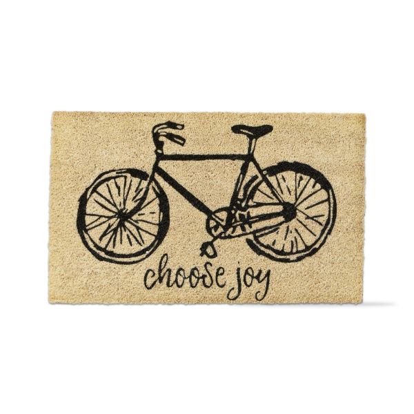 Picture of bike choose joy coir mat - black, multi