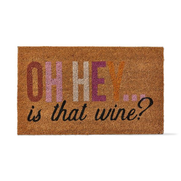 Picture of oh hey is that wine coir mat - multi