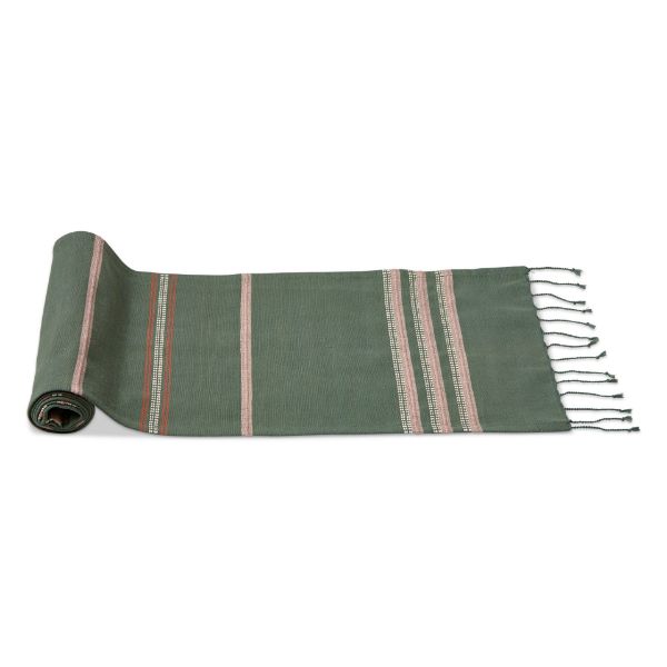 Picture of bee stripe runner - green