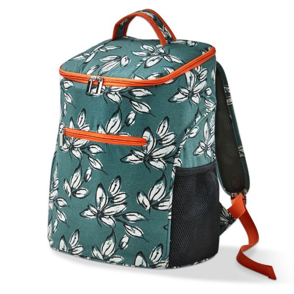 Picture of leaf insulated cooler tote - green, multi