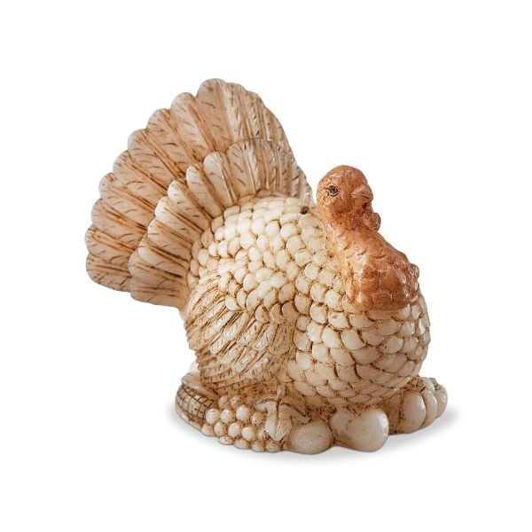 Picture of toby turkey candle - multi