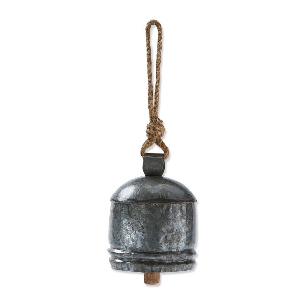 Picture of classic artisan made bell large - antique silver