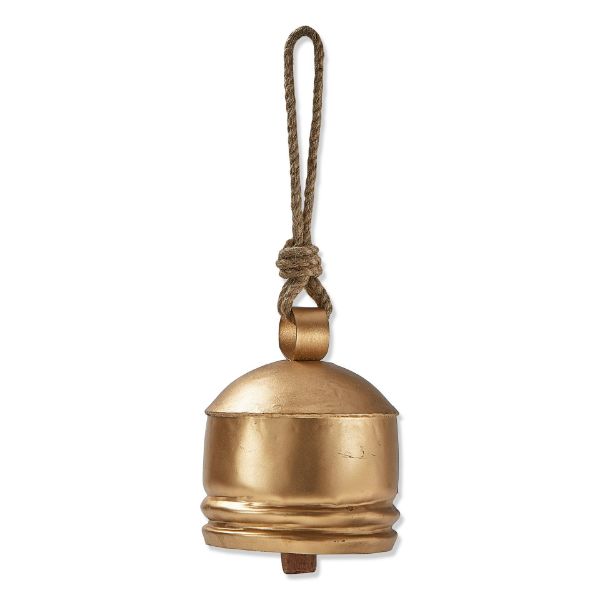 Picture of classic artisan made bell large - antique gold