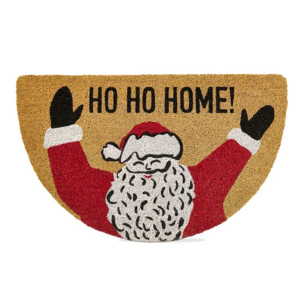Picture of hoho home! shaped coir mat - multi