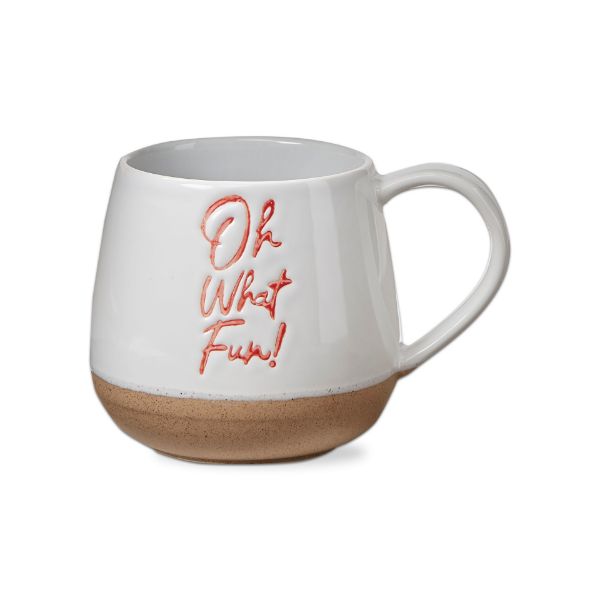 Picture of oh what fun! mug - red multi