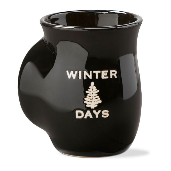 Picture of winter days handwarmer mug - black multi