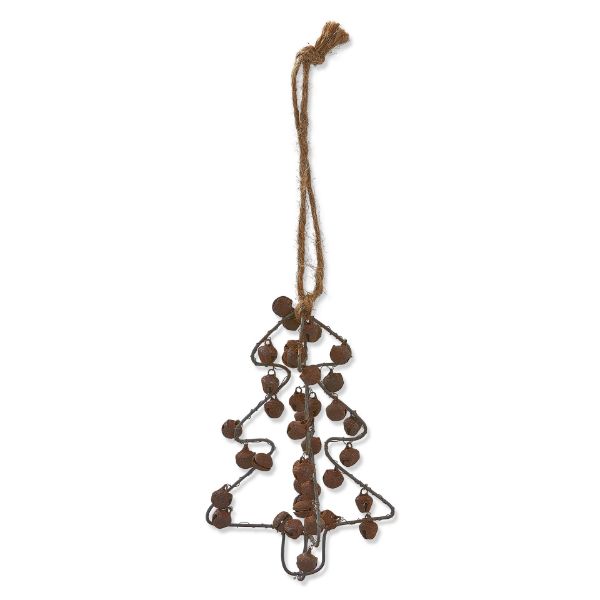Picture of bell tree ornament - antique brown