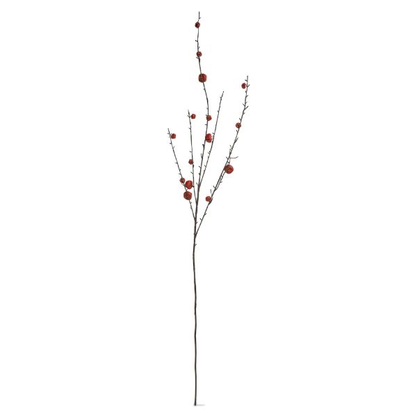 Picture of sleigh bell branch 40 inch - red