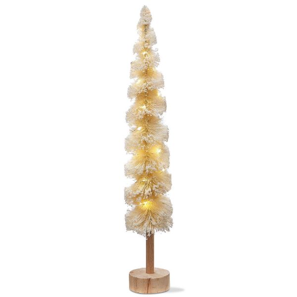 Picture of snowtipped spiral sisal tree tall - natural