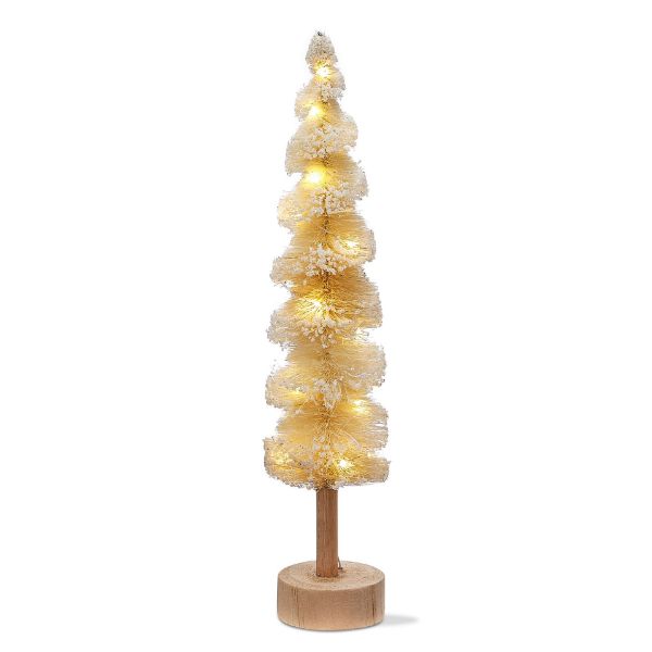 Picture of snowtipped spiral sisal tree small - natural