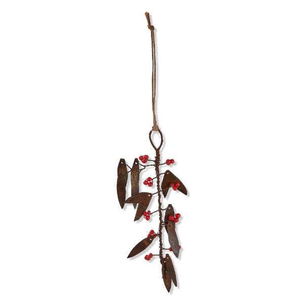 Picture of weathered willow leaves & berries - multi