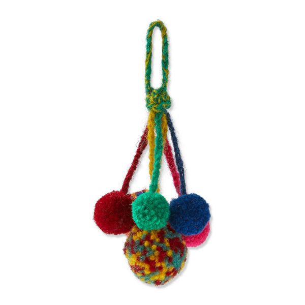 Picture of handmade pompom swag - multi