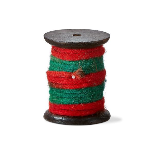 Picture of wooly fleece ribbon spool - multi