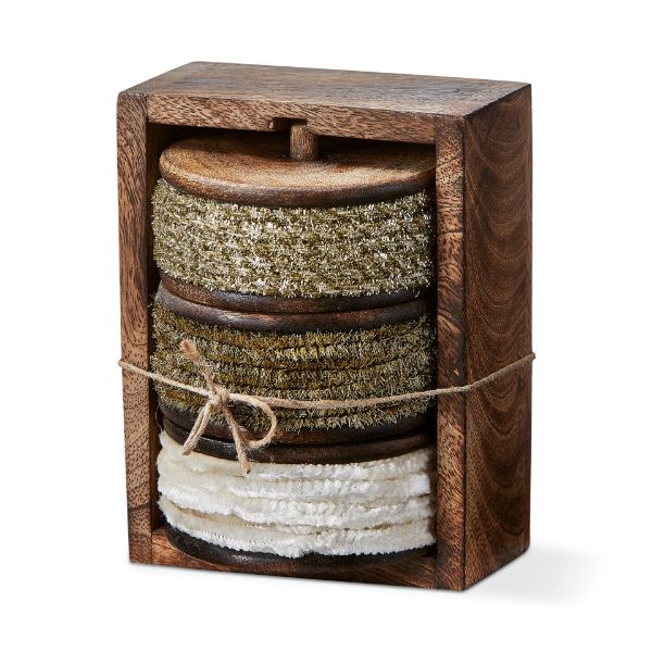 Picture of found & collected ribbon & spool set of 3 - multi