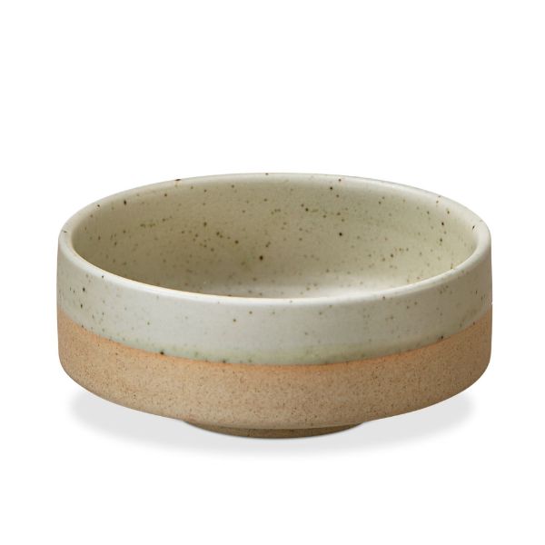 Picture of matte reactive spleckle glaze bowl - beige