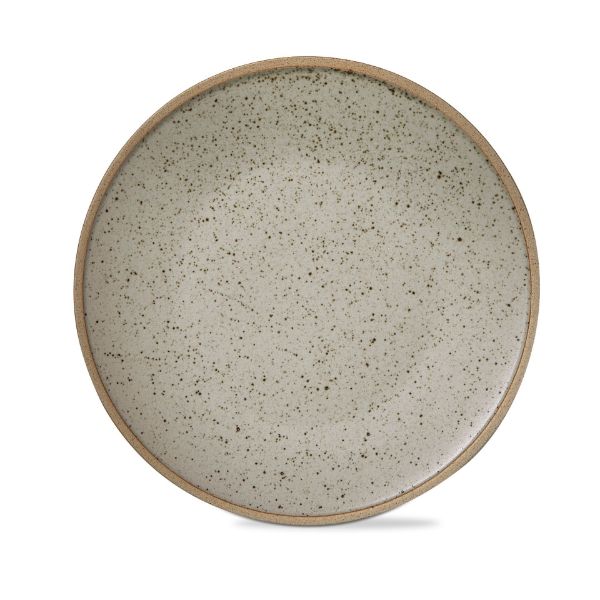 Picture of speckle glaze appetizer plate - beige