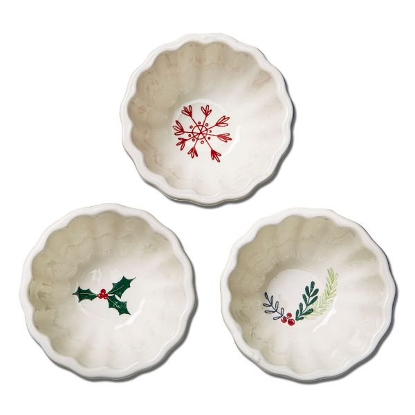 Picture of sprinkles bowl assortment of 3 - multi