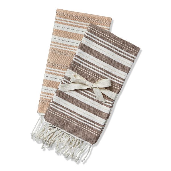 Picture of sola guest towel set of 2 - beige