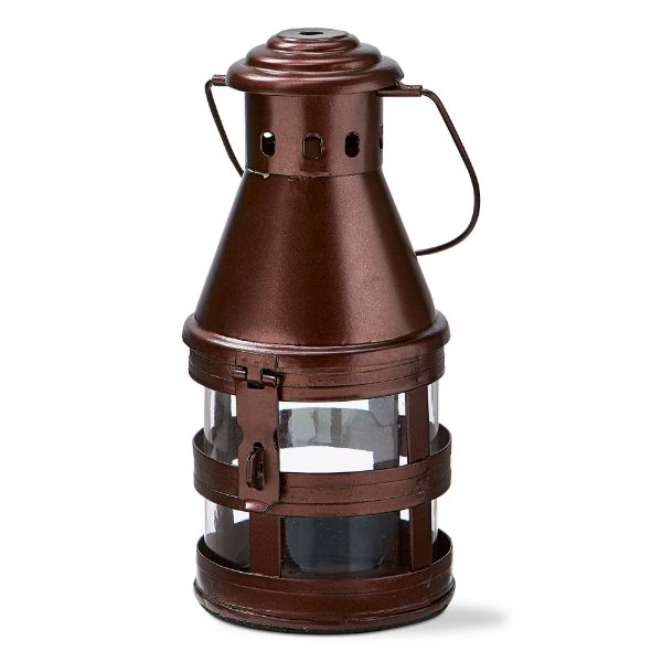 Picture of fireside lantern - antique bronze