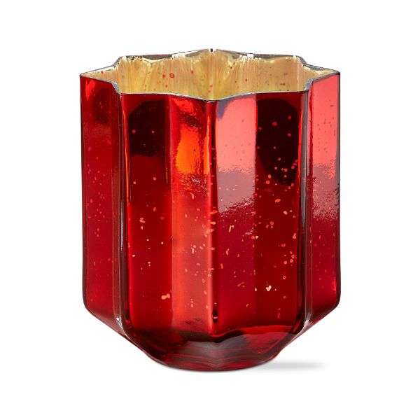Picture of starlight tealight holder large - red