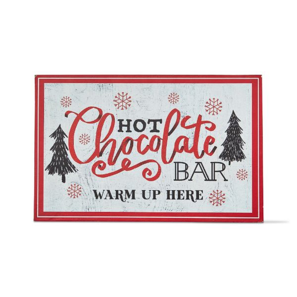 Picture of hot chocolate bar sign and stand - multi