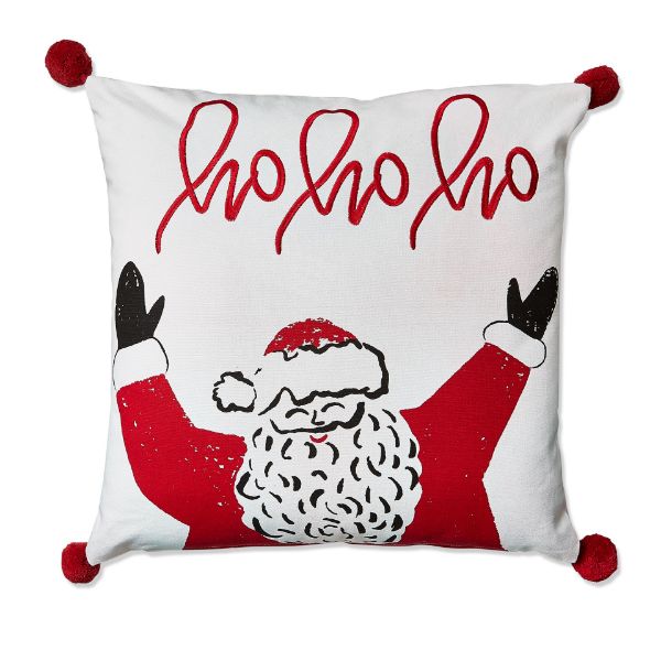 Picture of ho ho ho santa pillow - multi