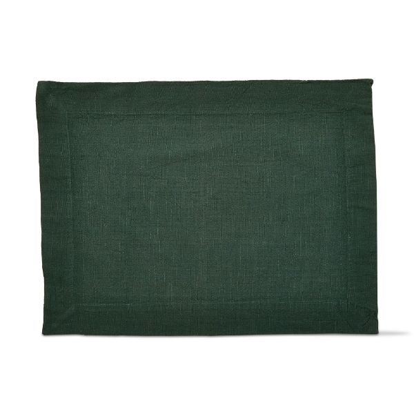 Picture of threads everyday slub placemat - dark green