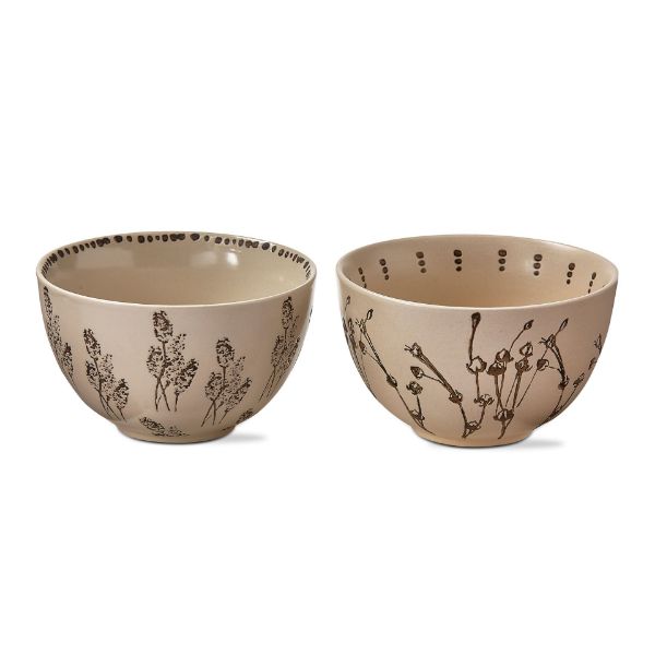 Picture of gathering snack bowl assortment of 2 - multi