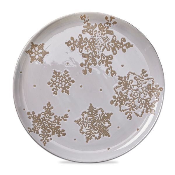 Picture of falling snow platter - multi