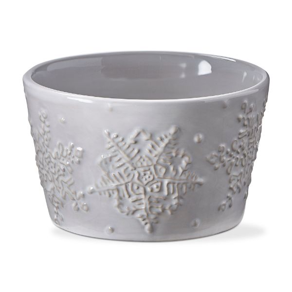 Picture of falling snow snack bowl - multi