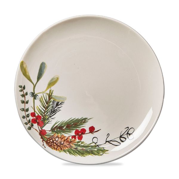 Picture of winter sprig dinner plate - multi