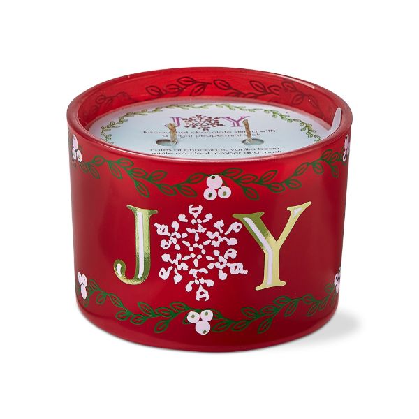 Picture of joy fragrance candle - red