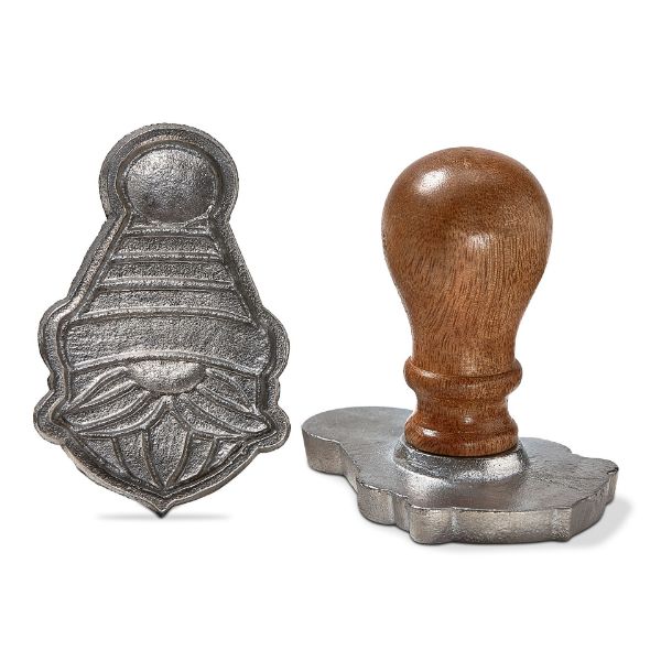 Picture of gnomie cookie stamp - silver