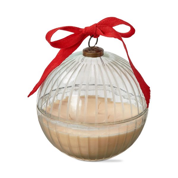 Picture of chelsea ornament candle cypress & hinoki wood large - clear