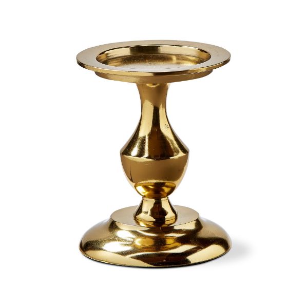 Picture of stella pillar holder small - gold