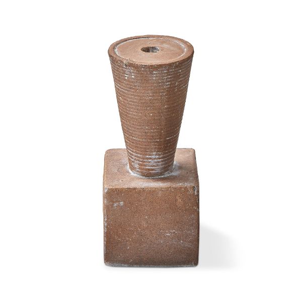 Picture of ahmar pillar holder small - brown