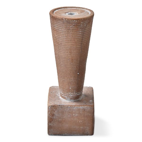 Picture of ahmar pillar holder large - brown