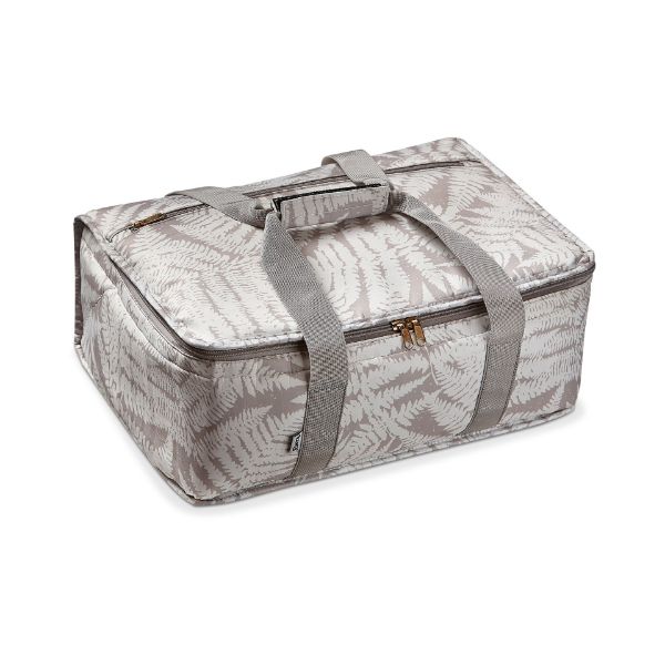 Picture of fern insulated casserole carrier - gray