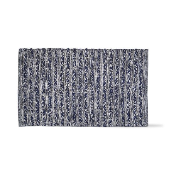 Picture of nan stripe rug - blue denim