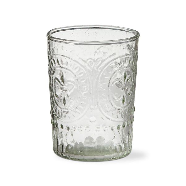 tag wholesale laurel everything glass pattern drinkware recycled handcrafted artisan beverage cup