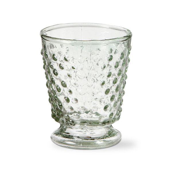 tag wholesale hobnail drinkware recycled glassware handcrafted artisan made blown beverage cup