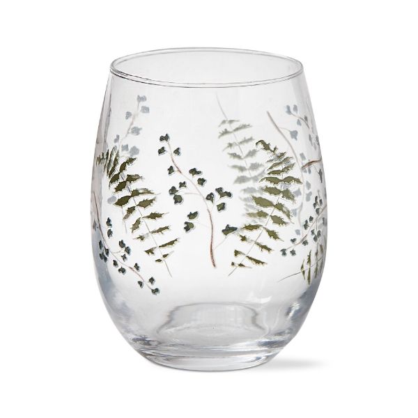 tag wholesale meadow stemless wine glass art forest plant decal gift cocktail bar