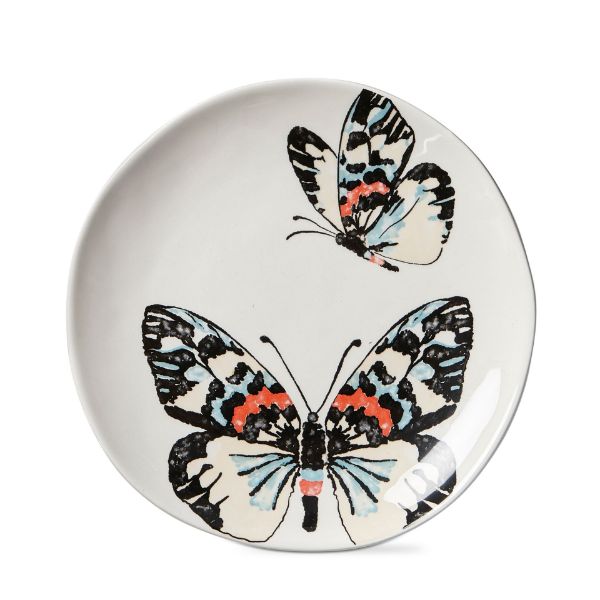 tag wholesale botanist butterfly appetizer plate snack nature design dinnerware decor