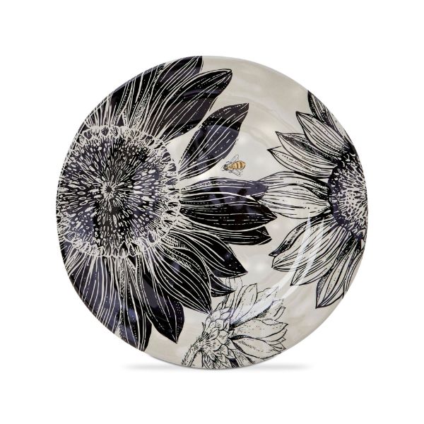 tag wholesale let it bee bamboo melamine dinner plate set floral sunflower art design bamboo