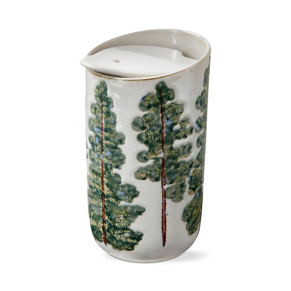 tag wholesale mountain trees travel coffee mug drink cup 11oz gift art on the go reusable ceramic