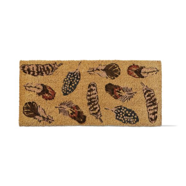 tag wholesale floating on wind estate coir mat feather natural sustainable eco friendly doormat
