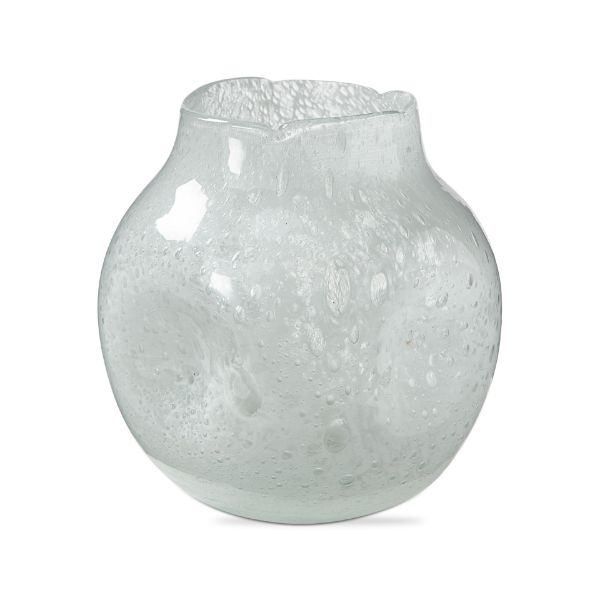 tag wholesale art glass vase white natural handcrafted design home decor table centerpiece artisan