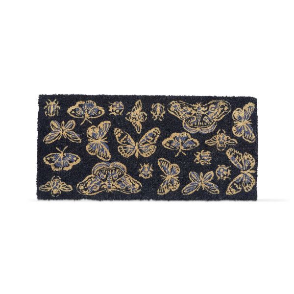 tag wholesale indigo butterfly estate coir mat natural sustainable eco friendly doormat