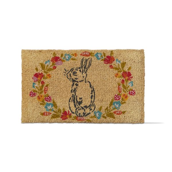 tag wholesale easter bunny coir mat natural sustainable eco friendly doormat